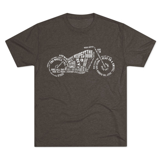 Retro Motorcycle Crew Tee